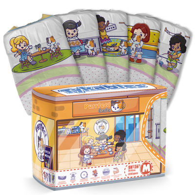 Purrfect Cafe Diapers