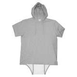 Grey Snappies Hoodie