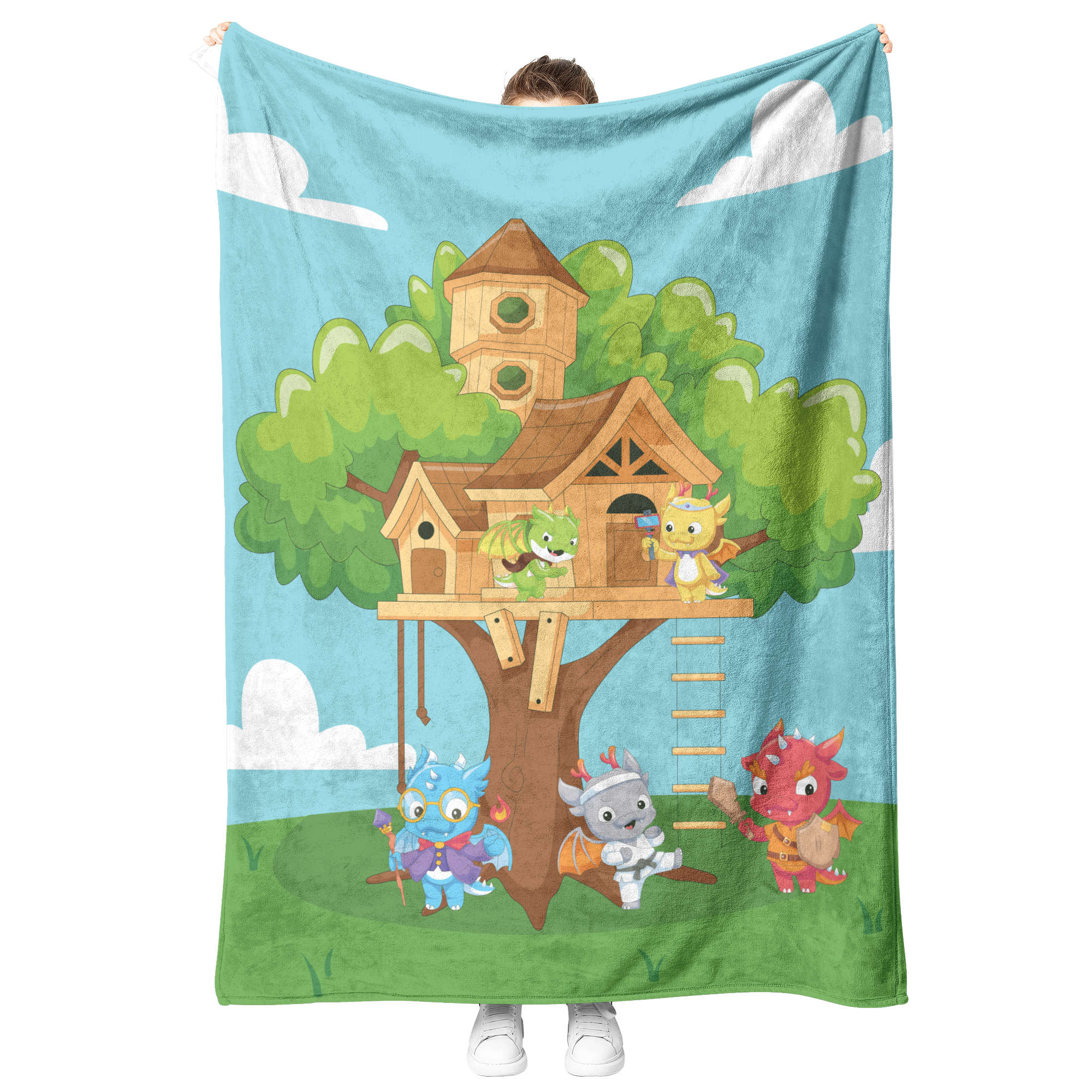 Camelot_Scene_Fleece_Baby_Blanket_V_Blanket_Model_Mockup.png_11609238