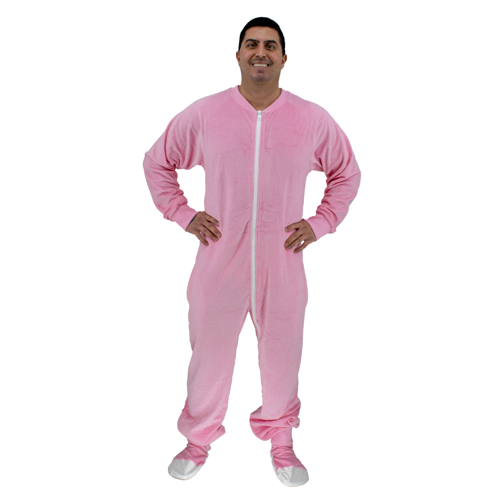 Pink Adult Baby Onesie Cuddlz Waddle Onesie Padded Adult Baby