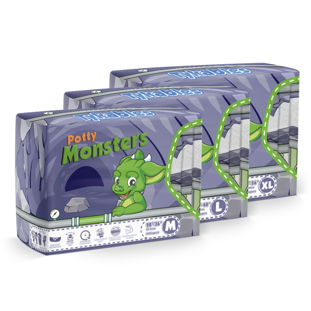 Potty Monsters Diapers