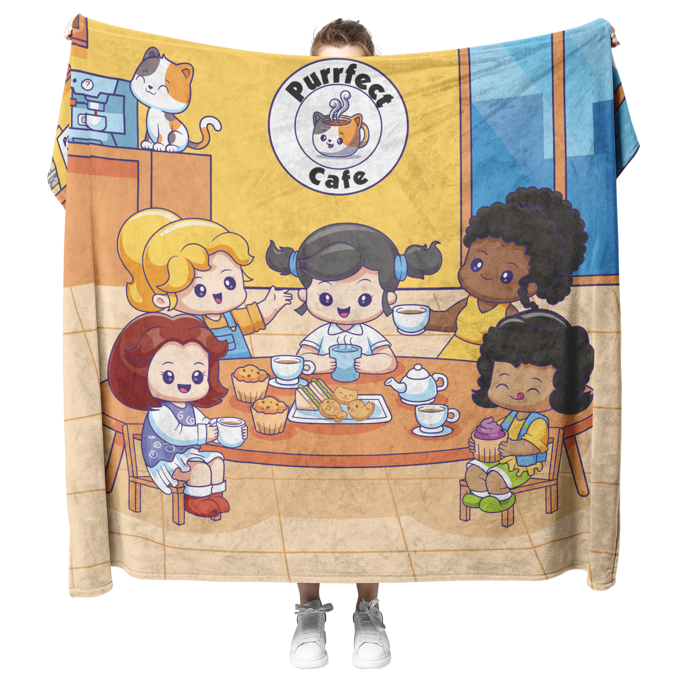 Purrfect_Cafe_Fleece_Baby_Blanket_H_Blanket_Model_Mockup.png_11785204