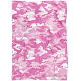 Cammies Pink Fleece Baby Blanket - Tykables