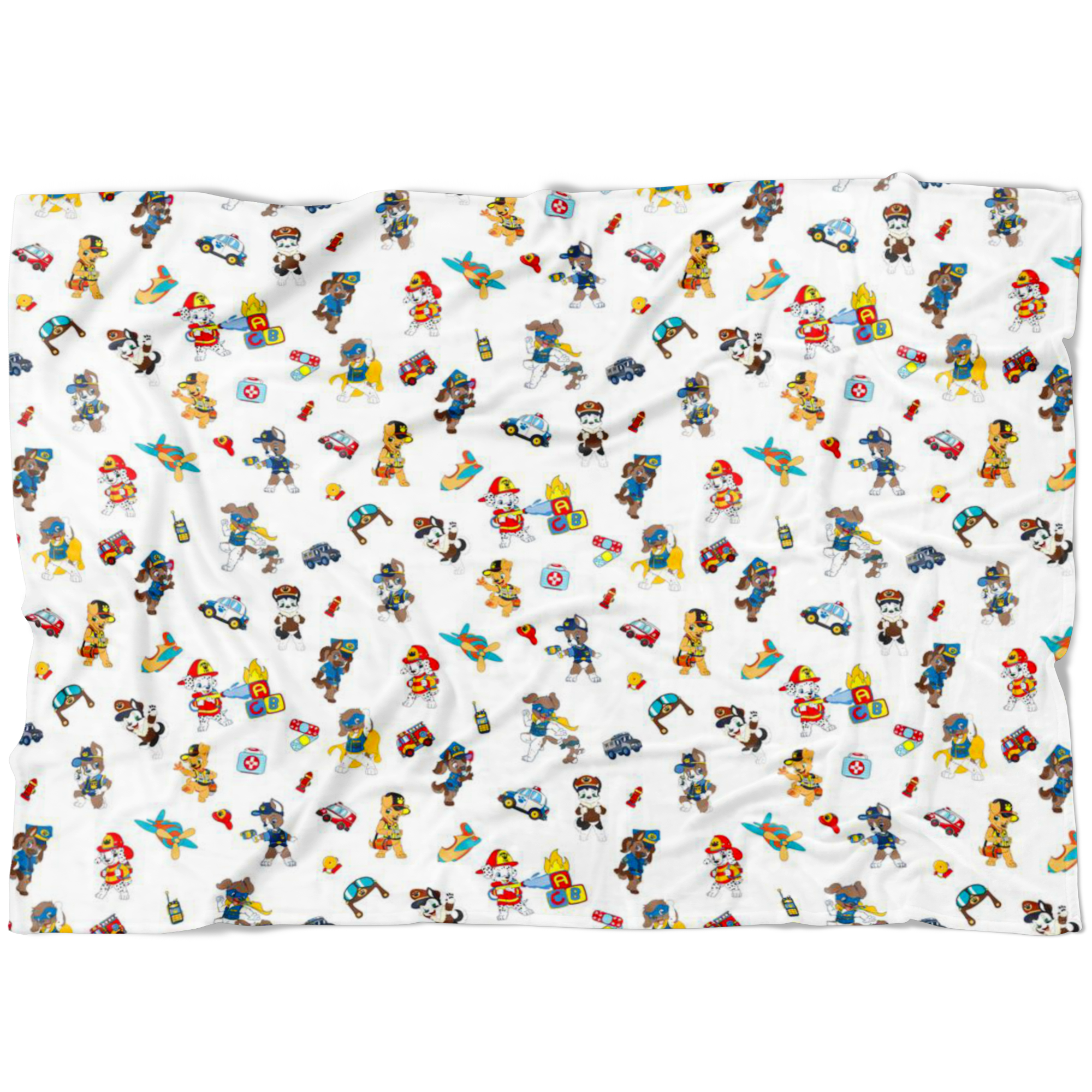 Puppers Fleece Baby Blanket - Tykables