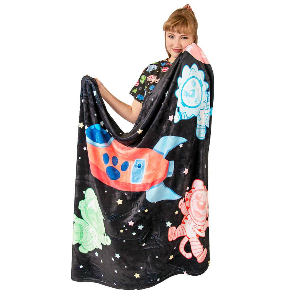 Galactic Fleece Baby Blanket - Tykables