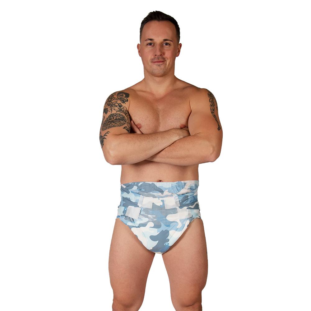 Cammies Blue Diapers  ABDL Diapers For Incontinence – Tykables
