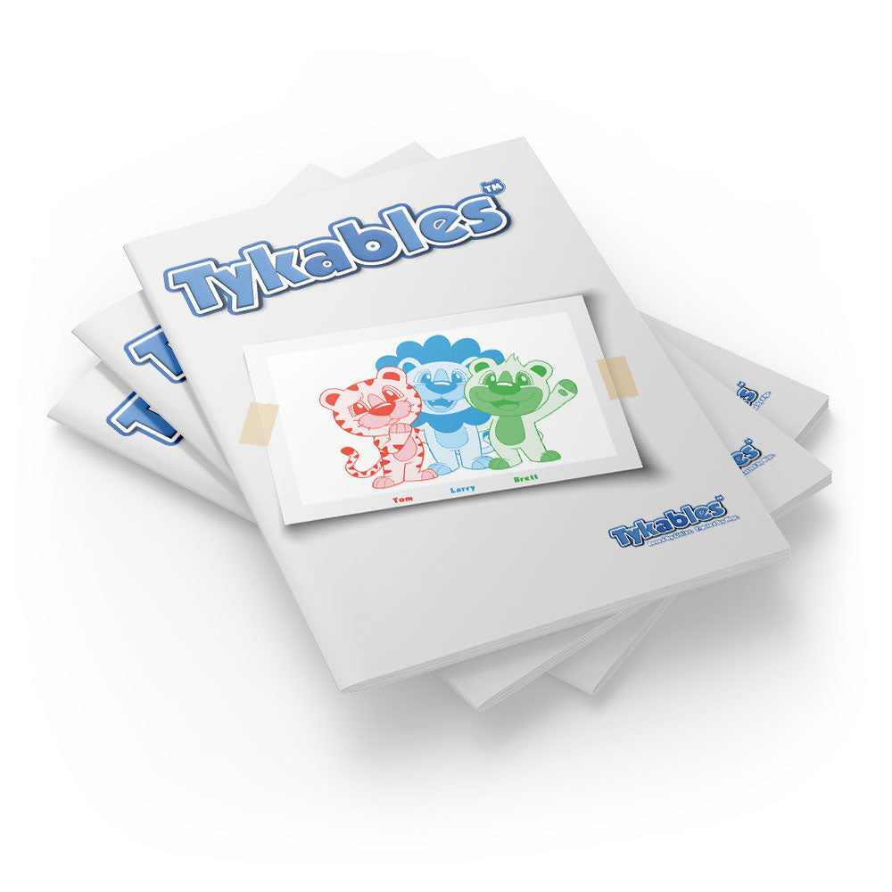 Lion Tiger and Bear Coloring Book