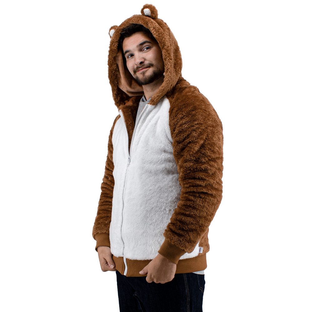 Teddy Bear Jacket  Fur Hoodie and ABDL Clothing – Tykables