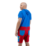 Twill Cargo Shorts Red