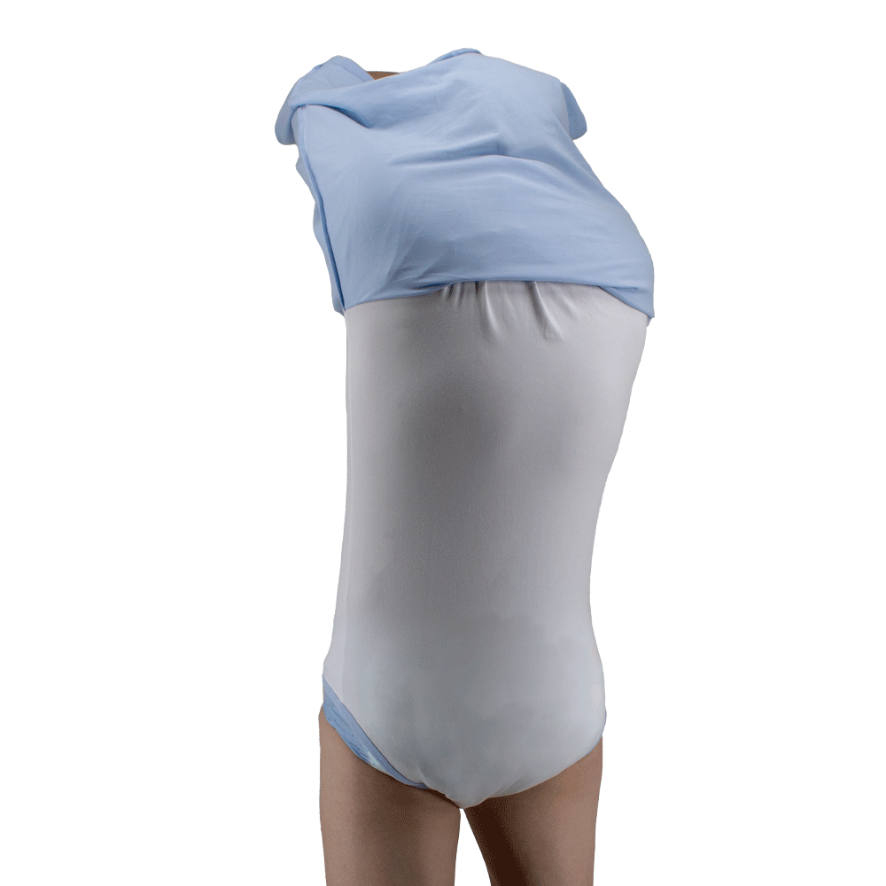 Baby Blue Snappies Polo