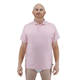 Baby Pink Snappies Polo