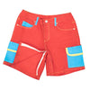 Twill Cargo Shorts Red