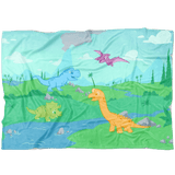 Little Rawr Fleece Baby Blanket - Tykables